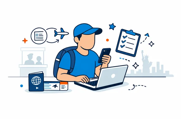 האם חייבים ESTA לטיסת קונקשן בארה"ב? מדריך לישראלים בטיסות מעבר