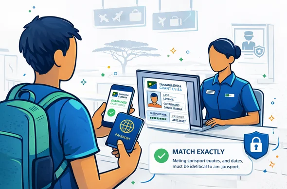 ויזה אלקטרונית לטנזניה לישראלים: מסמכים, שלבים וזמנים