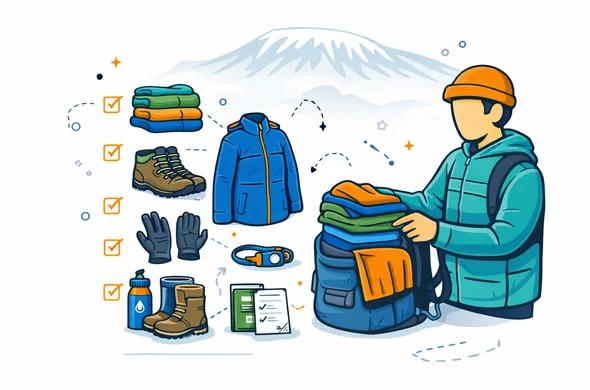 טיפוס לקילימנג'רו: איך לבחור מסלול, ציוד ותכנון נכון לפני היציאה