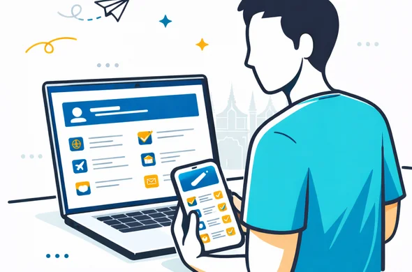 מילוי טופס TDAC לתאילנד: מה להכין מראש ואיך להימנע מטעויות